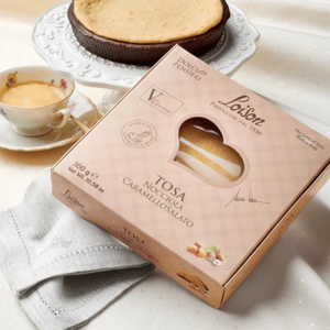 Loison Tosa Hazelnut and Salted Caramel Cake 300g